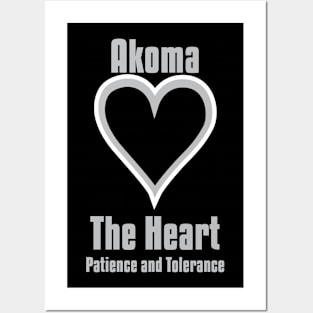 Akoma | Adinkra Symbol | African | African American | Black Lives Posters and Art